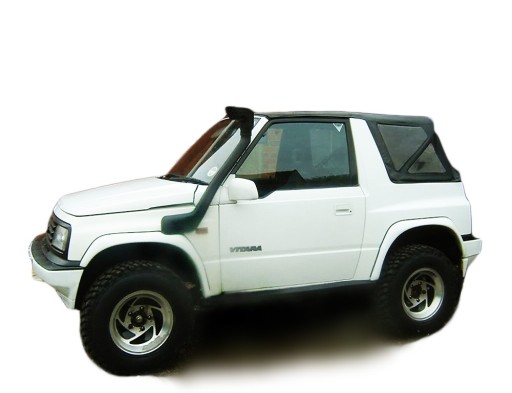 Шноркель Suzuki Vitara — левая сторона с надписью Vitara, ORE4x4 Safari Expedition