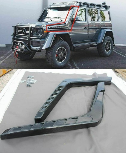 Шноркелі Mercedes-Benz G-class W463 Karbon Carbon