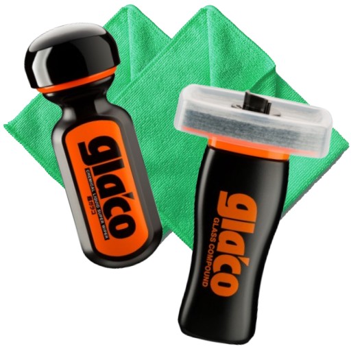 Soft99 Ultra Glaco 70ml + Glass Compound Roll ON 100ml для очистки окон