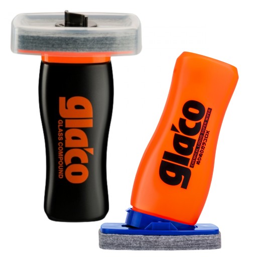 Soft99 стеклопакет Glaco Glass Compound Roll On + Glaco DX-Cleaner