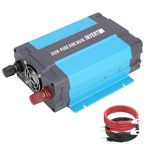 Инвертор мощности SolaMr, 300 Вт, чистая синусоида, 24 В постоянного тока, вкл.