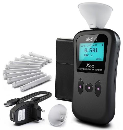 Твердий алкотестер спирт X60-безколекторний + KALI .