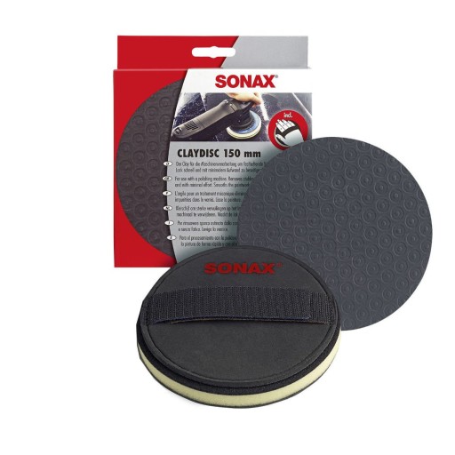 Губчатый диск Sonax Clay Disc с глиной на лепестке 150