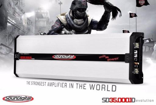 SounDigital SD3000. 1D EVO 14.4 V 1X 3918W RMS SPL