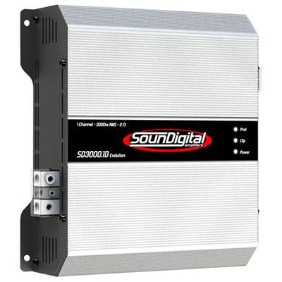 SounDigital SD3000. 1D EVO 14.4 V 1X 3918W RMS SPL