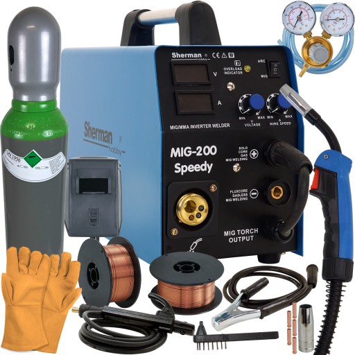 Зварювальний апарат 2в1 MIG 200A MAG MMA MIGOMAT IGBT Kit