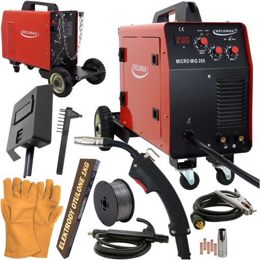 Сварочный аппарат MIG MAG MIGOMAT 200 MMA IGBT flux Kit