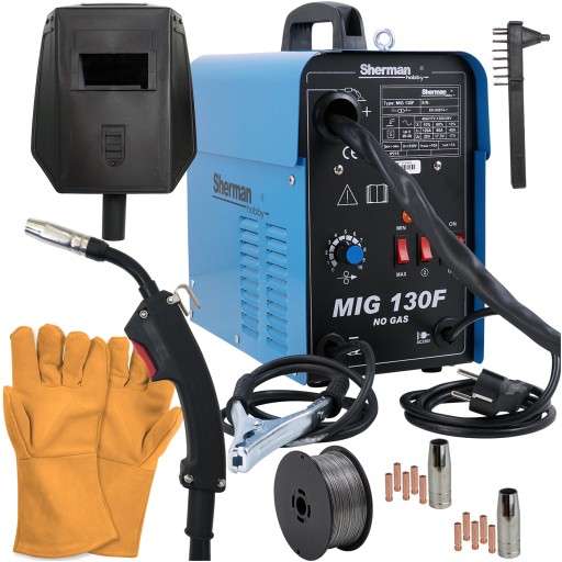 Зварювальний апарат мигомат 130ф безгазовий + провід потоку 24