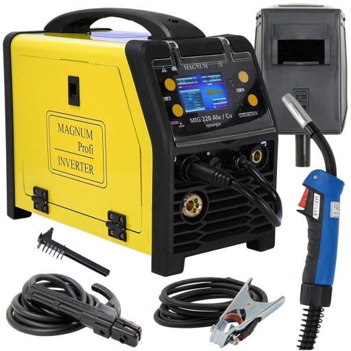 Зварювальний апарат Migomat Magnum mig 220 Alu cu Synergia