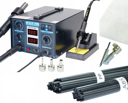 Plastic welder WEP 706 NOZZLES SHOE PLASTIC MESH