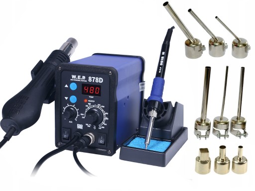 WEP 878d пластиковый сварочный аппарат для 120L + 9xDysz