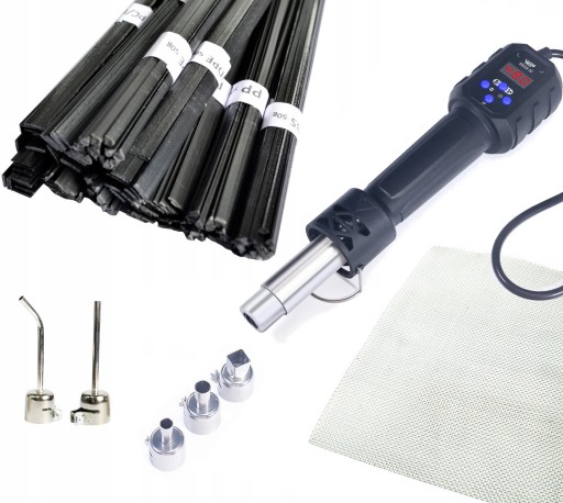 Апарат для зварювання пластику WEP 8858-IV + НАСАДКИ BINDER