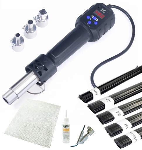 Апарат для зварювання пластику WEP 8858-IV + НАСАДКИ BINDER