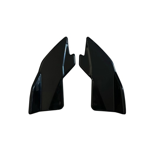 Бічні розгалужувачі заднього бампера для CUPRA Formentor 2020- (чорний глянець)