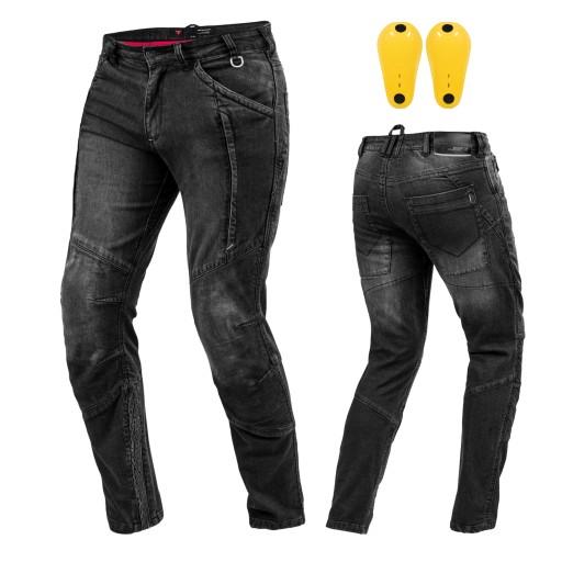 Мотоштани SHIMA GHOST BLACK, чоловічі джинси БЕЗКОШТОВНО