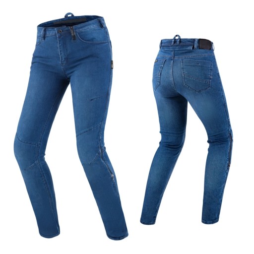 Мотобрюки женские джинсы Shima METRO LADY BLUE халява