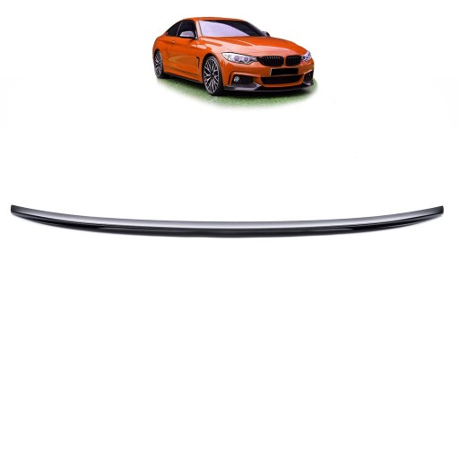 Задній спойлер для BMW 4 (F32, F82) Coupe 2013 - M style пакет