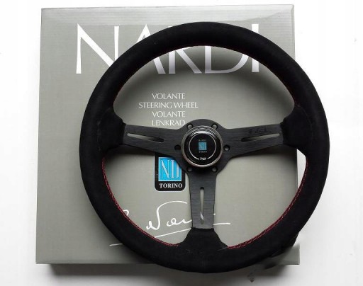 Спортивне кермо SUEDE Nardi torino omp momo