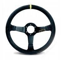 Спортивный руль замша как Момо omp RAID sparc