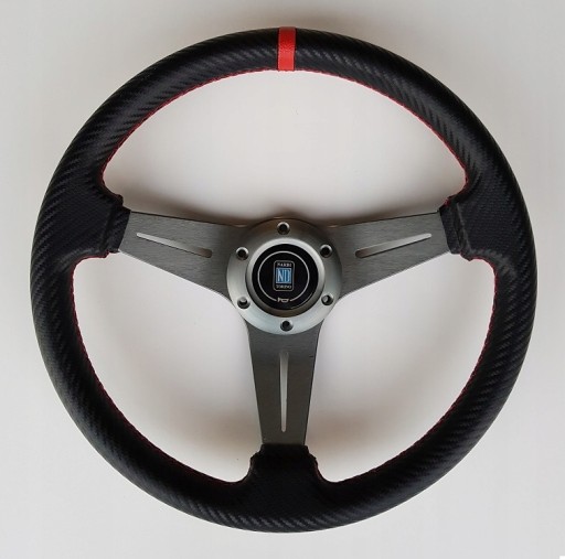 Спортивне кермо типу NARDI Torino LEATHER Carbon