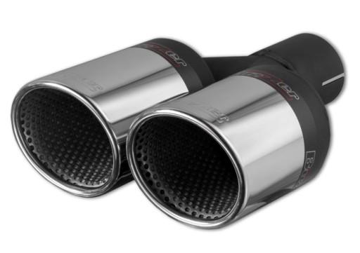 Спортивний глушник наконечник 2x80 мм зумер правий