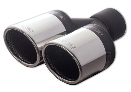 Спортивный глушитель наконечник 2X90 мм зуммер правый