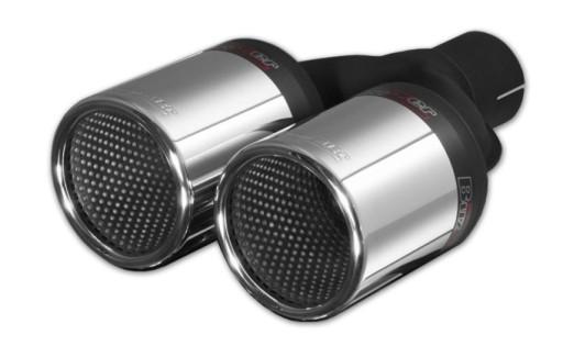 Спортивный глушитель наконечник 2X90 мм зуммер правый