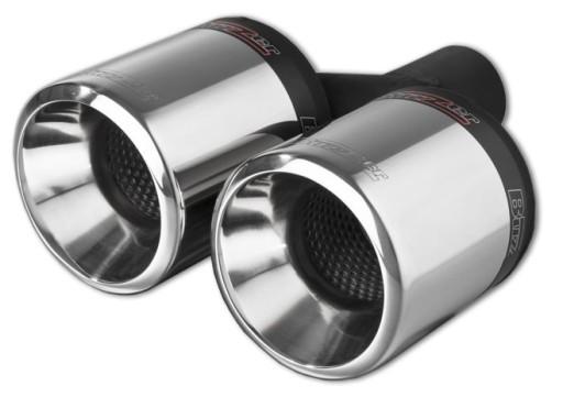 Спортивный наконечник глушителя зуммер 2X100 мм правый