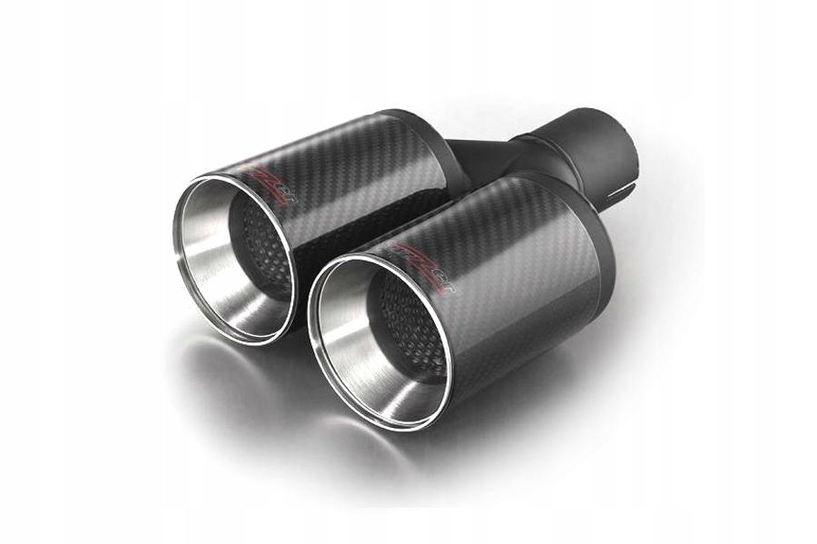 Спортивний глушник 2X80MM CARBON
