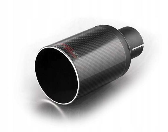 Спортивный наконечник глушителя зуммера 90 мм CARBON