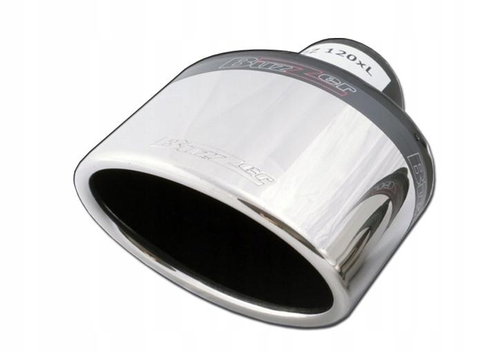 Спортивний глушник наконечник лівий 120x80 мм зумер