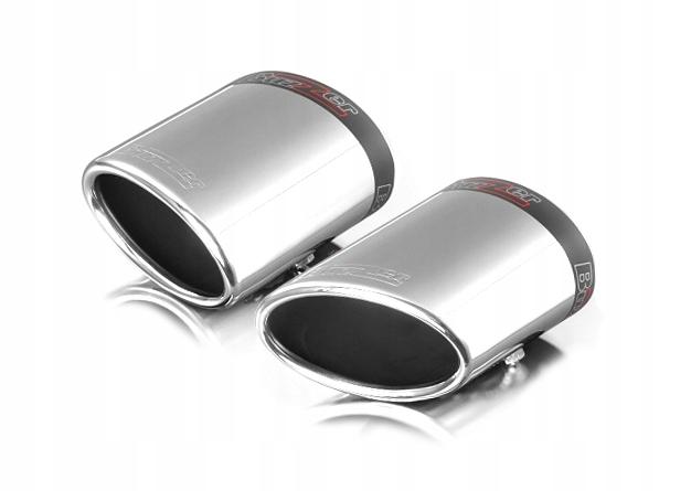 Спортивный глушитель наконечник правый + левый 95X65 зуммер