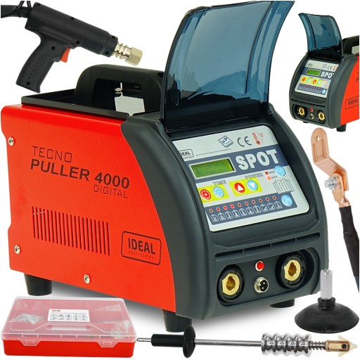 Споттер Споттер для листового металу для вм'ятин ЛИСТОВИЙ ЗВАРЮВАЛЬНИЙ АПАРАТ 4000 ІДЕАЛ 230В