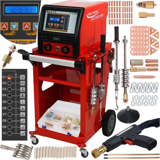 Споттер WELDMAN 5500 400 Споттер для зварювання кузовних робіт BODYWORK