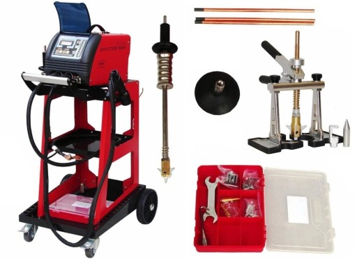 Споттер для листового металу Зварювальний апарат 400V Quick Puller Ideal Spotter 5800 Set