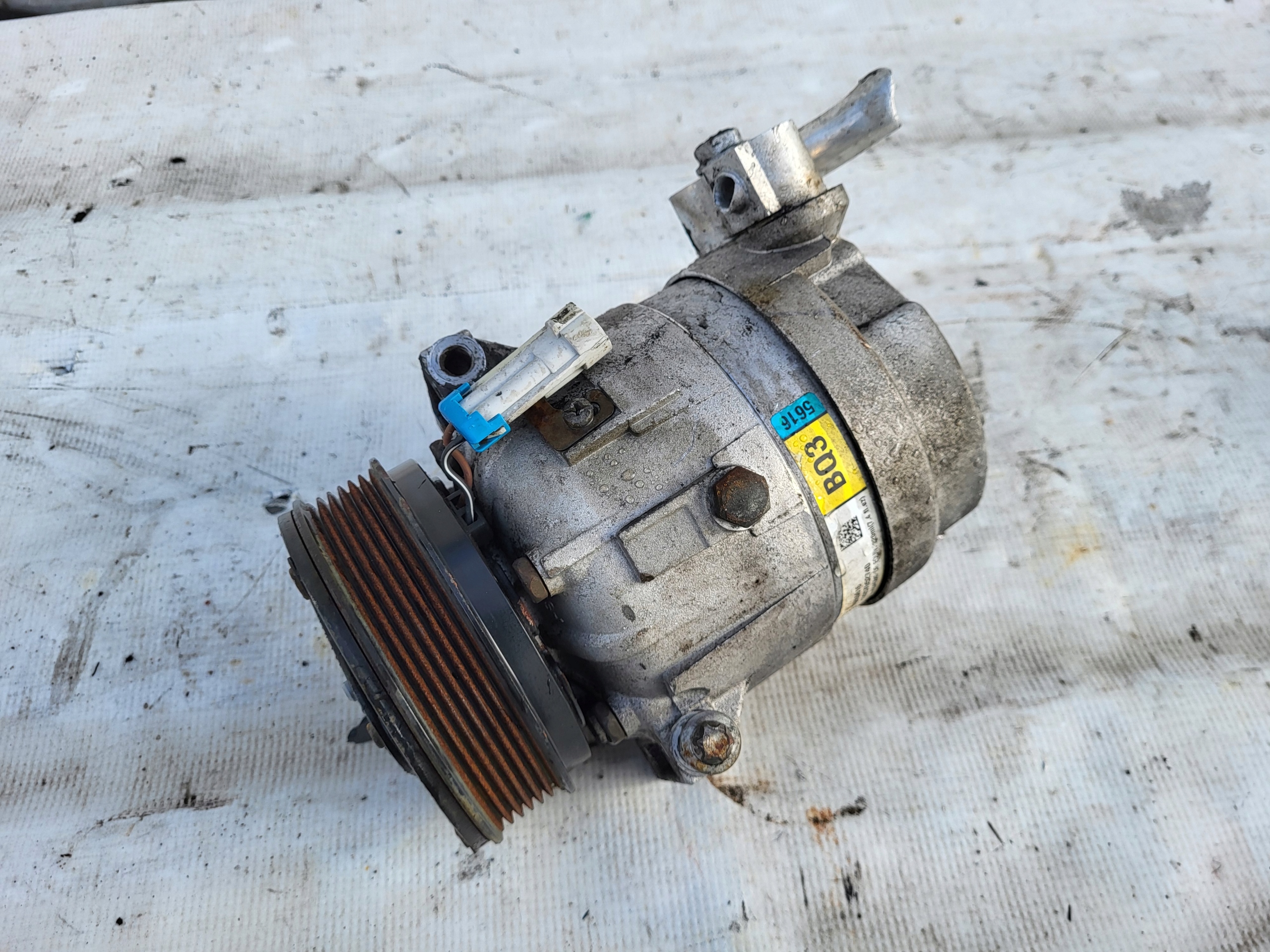 13265616 - Компрессор кондиционера Opel Astra Zafira B 1.9 CDTI