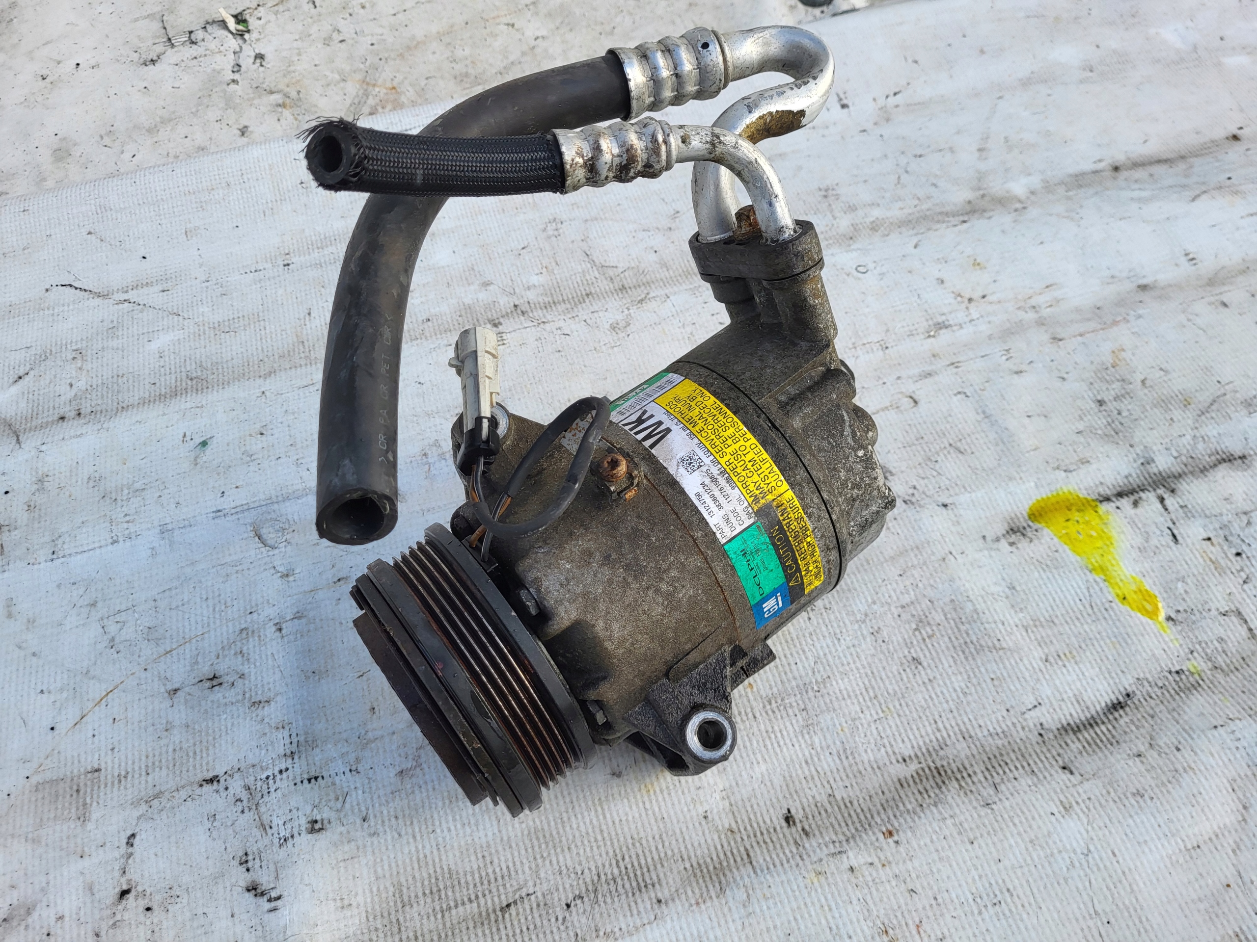 13124750 - Компресор кондиціонера Opel Vectra C 1.6 16V