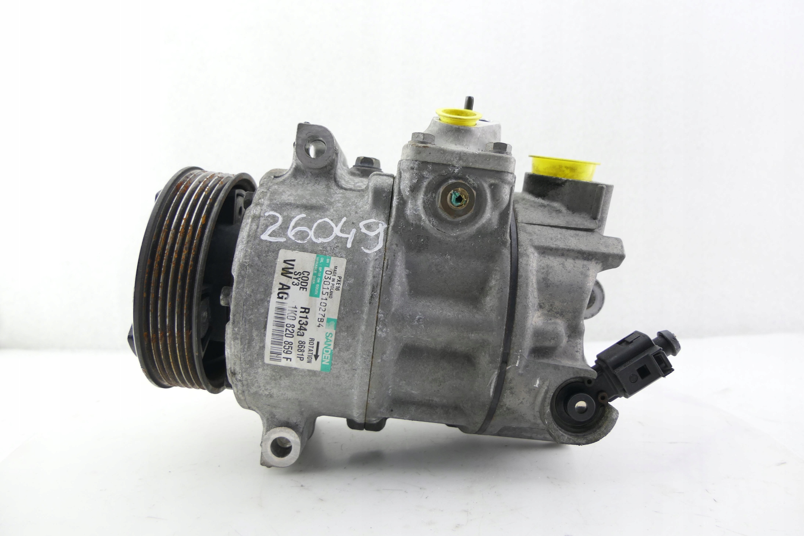 1K0820859F - Компрессор кондиционера VW AUDI SEAT SKODA 2.0 TDI