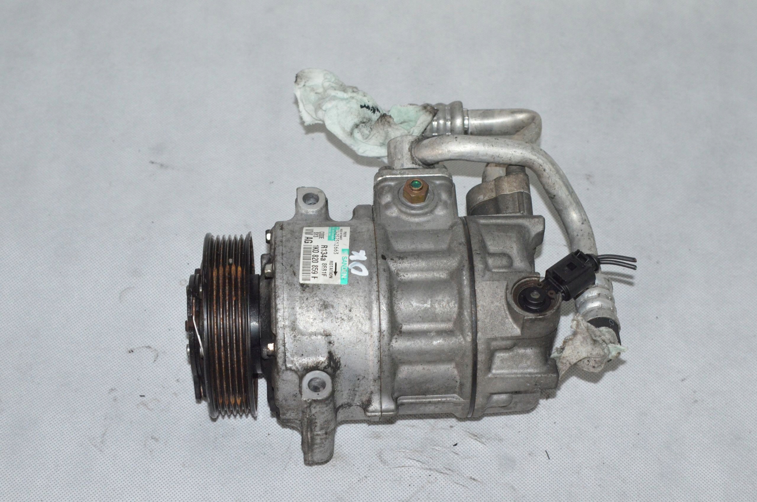 1K0820859F - Компрессор кондиционера Skoda Octavia 1.9 2.0 TDI