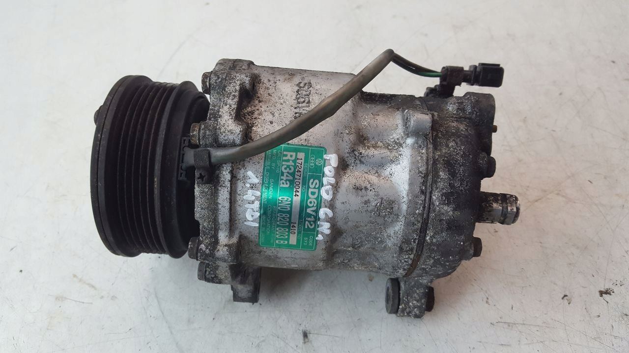 6N0820803B - Компрессор кондиционера VW Polo 6N 1.4 TDI