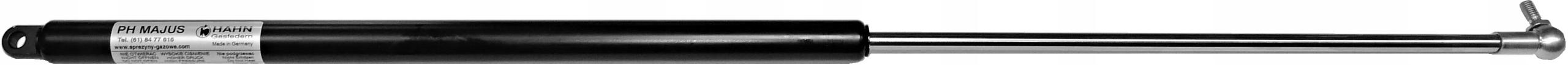 G23 350 - Hahn 820mm 350mm 530n штовхаюча газова пружина