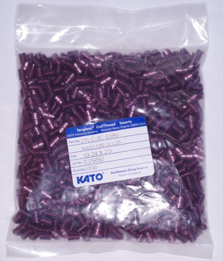 Резьбовая ремонтная пружина KATO 10x24 X2D