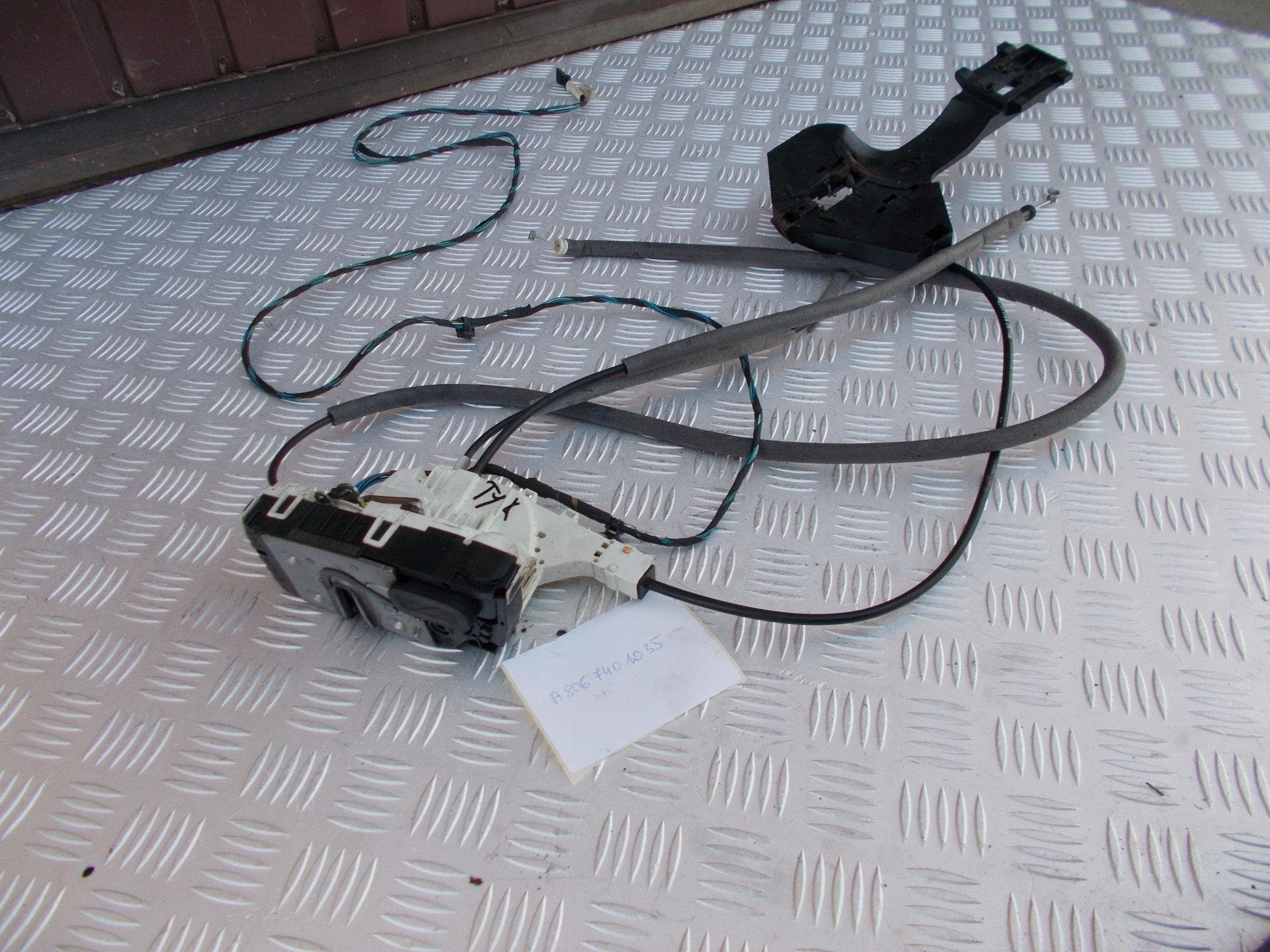 A906 740 - Спринтер 906 кассета замок двери сзади A9067401035