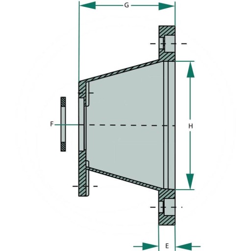 85004024 - Коготь сцепления 250 группа 2 215мм гранит