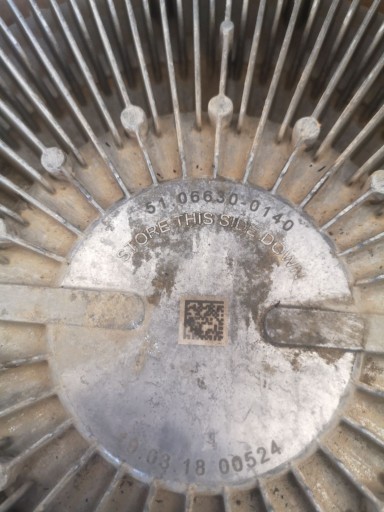 51066300140 - Муфта вентилятора, віскоза MAN TGS,TGX 51.06630-0140 / 0136 / 0137-print