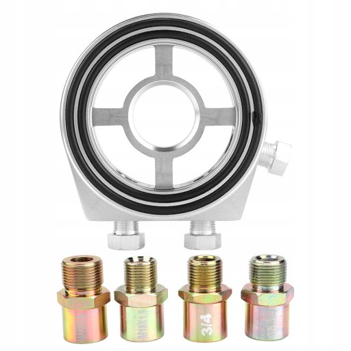 QC31337 - Срібний алюмінієвий універсальний масляний фільтр