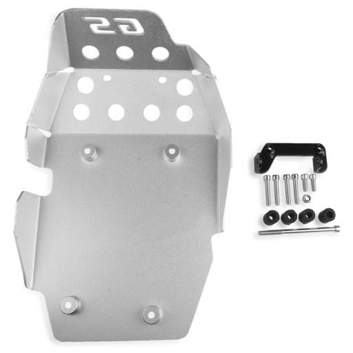 Накладка на раму серебристого цвета BMW F GS ADV F650GS