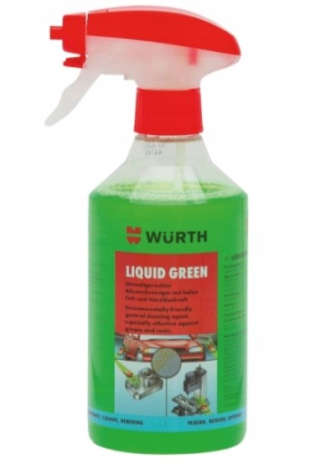 Средство Для Чистки Wurth Liquid Green 500 Мл