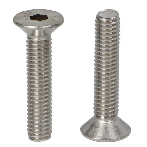 Гвинт DIN 7991 М10х20 А4 сталь кислотостійка - 50 шт.