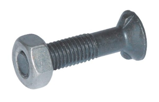 2-носовой винт m12x35mm с гайкой / 25 шт